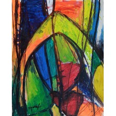 Muhammad Yousuf, 11 x 13 Inch, Mixed Media On Paper, Figurative Painting, AC-MYSF-047